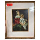 Framed Giclee Print of Madonna and Child Framed Giclee Print of Madonna and Child