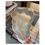Ceramic Tree-Shaped Serving Dish with Glazed Finis Ceramic Tree-Shaped Serving Dish with Glazed Finis
