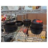 Black Ceramic Bowls and Plates Black Ceramic Bowls and Plates