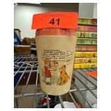 Vintage Ovaltine Beetleware Shake-Up Mug Vintage Ovaltine Beetleware Shake-Up Mug