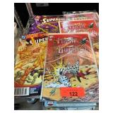 Comic Books Featuring Flash Gordon and Superboy Comic Books Featuring Flash Gordon and Superboy