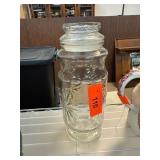 1980 Mr Peanut Planters glass Jar 1980 Mr Peanut Planters glass Jar