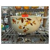 Hall Jewel Homemakers Institute Floral Mixing Bowl Hall Jewel Homemakers Institute Floral Mixing Bowl
