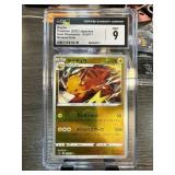 CGC Graded 9 Japanese Raichu Reverse Holo Card (20 CGC Graded 9 Japanese Raichu Reverse Holo Card (20