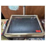 Allstate Manufacturing Co. Display Case With Glass Allstate Manufacturing Co. Display Case With Glass