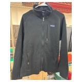 Patagonia Black Full-Zip Fleece Jacket, Size L-XL Patagonia Black Full-Zip Fleece Jacket, Size L-XL