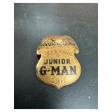 Melvin Purvis Junior G-Man Corps Badge Melvin Purvis Junior G-Man Corps Badge