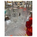 Gorham Cut Crystal Stemware Glasses Gorham Cut Crystal Stemware Glasses