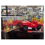 Chuck Wagon Jeep Toy with Box and Accessories Chuck Wagon Jeep Toy with Box and Accessories