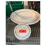 Royal Kent Bone China Golden Glory Saucers, Set of Royal Kent Bone China Golden Glory Saucers, Set of