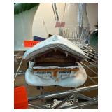 Anno Domini Bayern Einfirsthof im Winter Figurine Anno Domini Bayern Einfirsthof im Winter Figurine