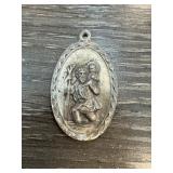 Sterling Silver St Christopher Pendant Sterling Silver St Christopher Pendant