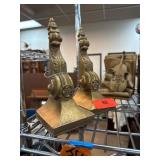 Ornate Brass Shelf Brackets Ornate Brass Shelf Brackets