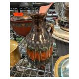 East German Glazed Ceramic Pitcher by Strehla East German Glazed Ceramic Pitcher by Strehla