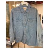 Levi�s Two Horse Brand Denim Shirt (X-Large) Levi�s Two Horse Brand Denim Shirt (X-Large)