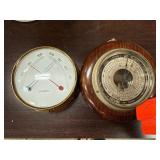 Vintage Hoffritz Thermometer and Testrite Baromete Vintage Hoffritz Thermometer and Testrite Baromete