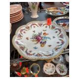 Schumann Arzberg Bavaria Porcelain Plate with Flor Schumann Arzberg Bavaria Porcelain Plate with Flor