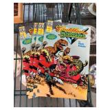 Four-Piece �Cadillacs and Dinosaurs� Comic Set Four-Piece �Cadillacs and Dinosaurs� Comic Set