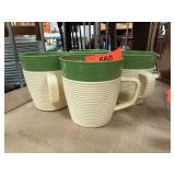 Four Thermo-Temp Tall Mugs by Fairmont