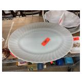 Oval Serving Platter with Makerï¿½s Mark