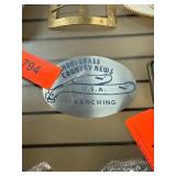 Metal Arts Horgrass Country News Belt Buckle