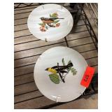 Fitz and Floyd ï¿½Variationsï¿½ Bird Plates, 1979