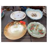 Four Decorative Porcelain Plates