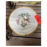 Hutschenreuther Bavaria Yellow Warbler Plate