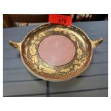 Rosenthal Bavaria Donatello Handled Dish with Gold