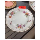 Royal Crown Derby Bone China Floral Plate