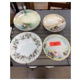 Hand-Painted and Fine Bone China Plates