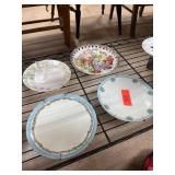 Decorative Plates by Bavarian and English Makers