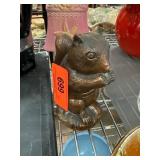 Sydenham Squirrel Spelter Bank