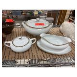 Royalton China Co. Fine China Serving Set with Gol