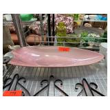 Mid-Century Pink Ceramic Decorative Dish