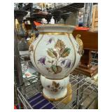Fine Concorde China Floral Handled Vase