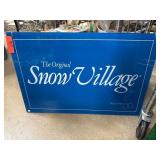 Department 56 Snow Village Lucite Sign