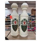 Decorative Glass Bottles with Cork Lids