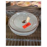 6-Piece Anthony Shaw Stone China Plates
