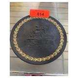 Wedgwood Black Jasperware Round Plate