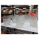 Clear Pressed Glassware