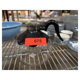 Pyrex Glass Coffee Carafe with Black Handle