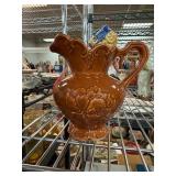 Camark Pottery Brown Glazed Pitcher
