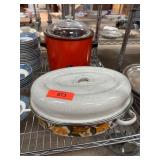 Crock-Pot Slow Cooker and Ceramic Dish Set