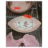 Ceralene Raynaud Limoges Porcelain Dish with Flora