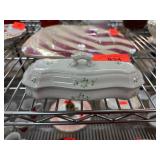 Porcelain Covered Butter Dish with Floral Design