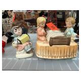 Vintage Japan Ceramic Figurines Set