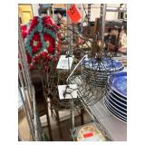 Metal Wire Egg Basket with Handle