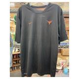 Nike Dri-FIT Black T-Shirt with Texas Longhorn Log