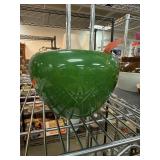Horton Ceramic Green Planter, Stamped ï¿½16ï¿½